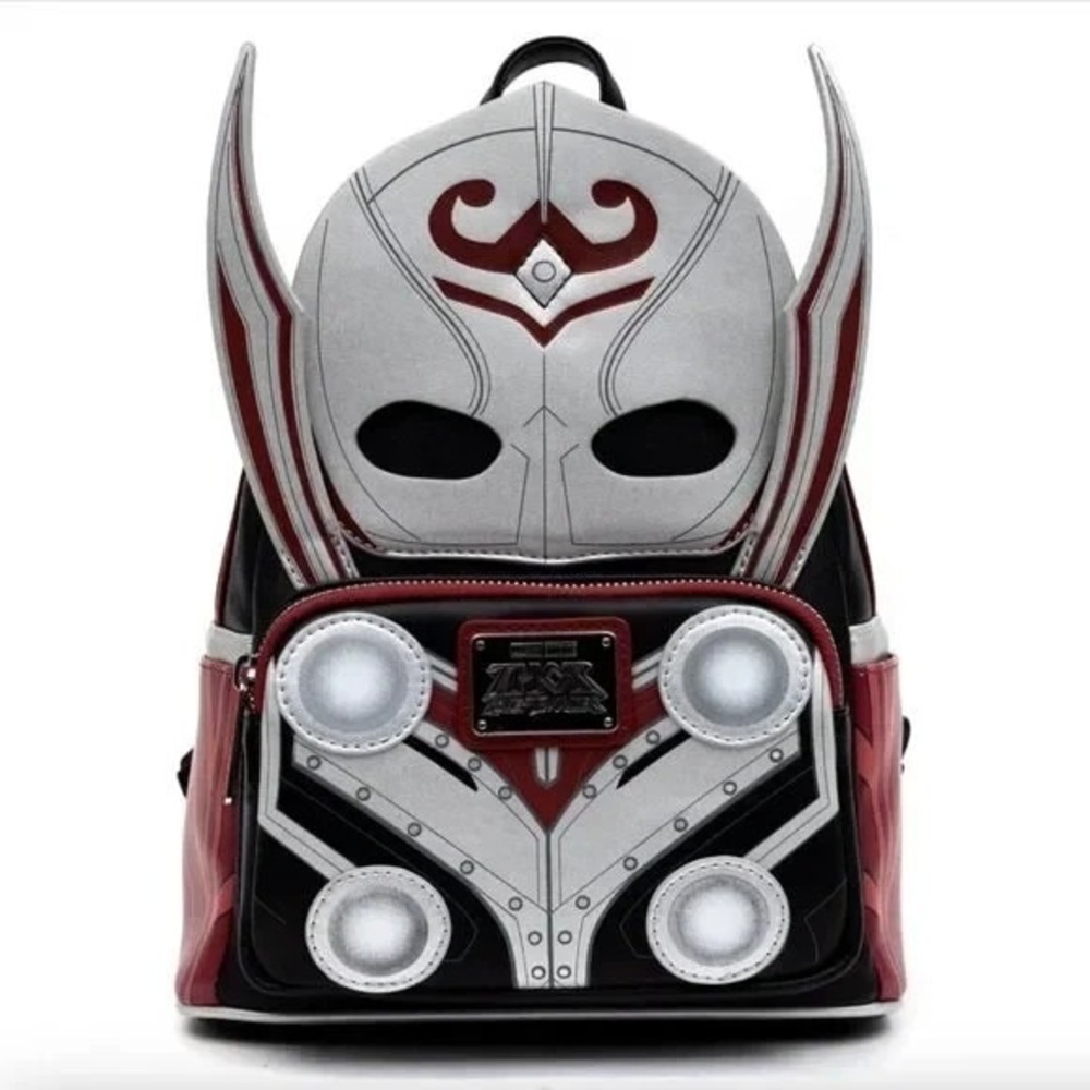 Loungefly Marvel Thor Love And Thunder Mighty Thor Cosplay Mini Backpack - New